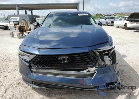 2023 Honda Accord Hybrid Exl from USA, damaged, VIN 1HGCY2F6XPA063352